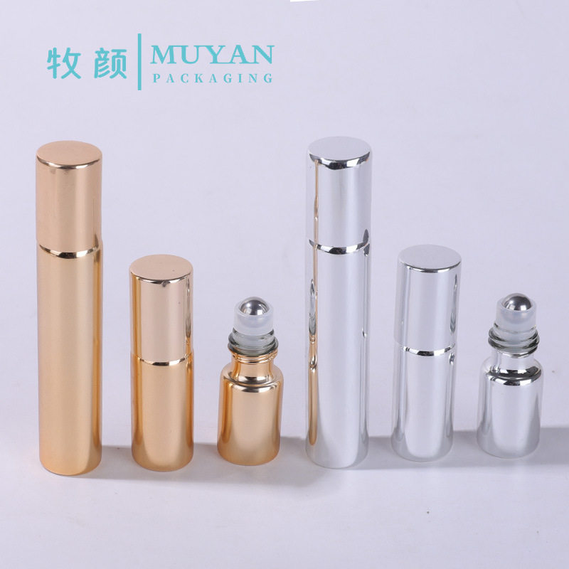 3ml5ml10ml电镀滚珠瓶UV金银香水瓶精油瓶分装走珠瓶眼霜瓶样品瓶,橡塑材料及制品,玻璃容器/玻璃瓶,淘宝优惠券,粉丝福利购,淘宝优惠卷