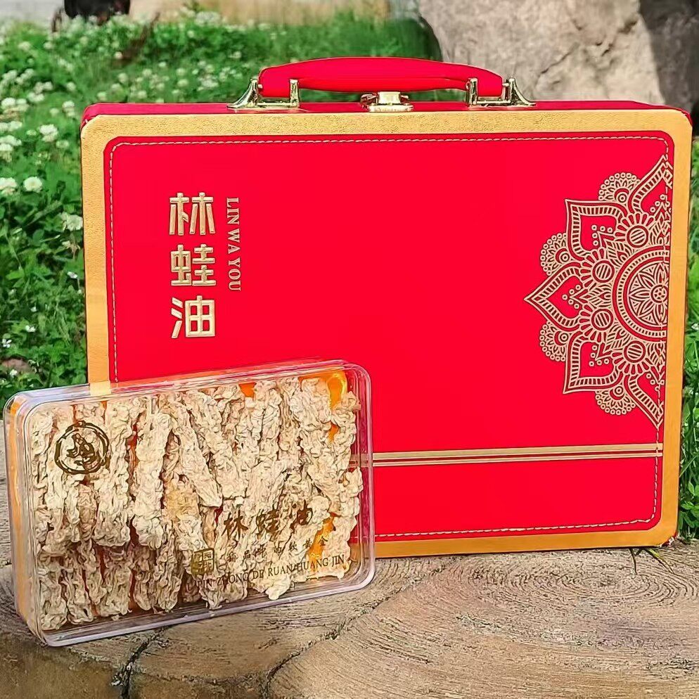 东北吉林新款林蛙线油雪蛤油足干线油条油东北特产250克包邮