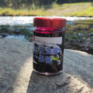 包邮 大兴安岭野生蓝莓果酱原味原始味道 需要冷冻 熬 新款