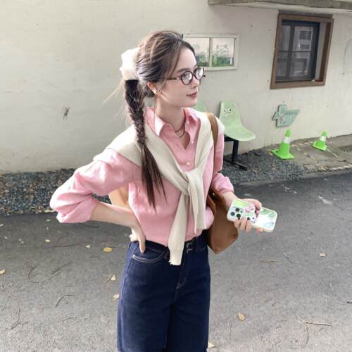 IKOON实用主义内搭法国麻衬衫女