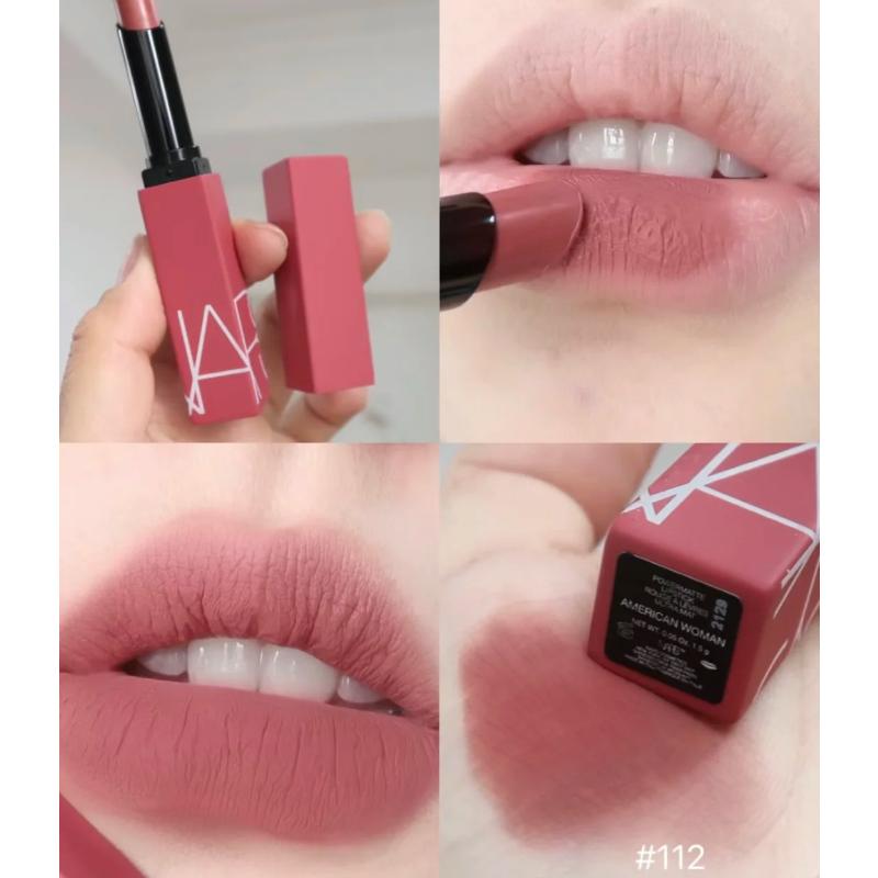 新款纳斯磨砂哑光口红唇膏112