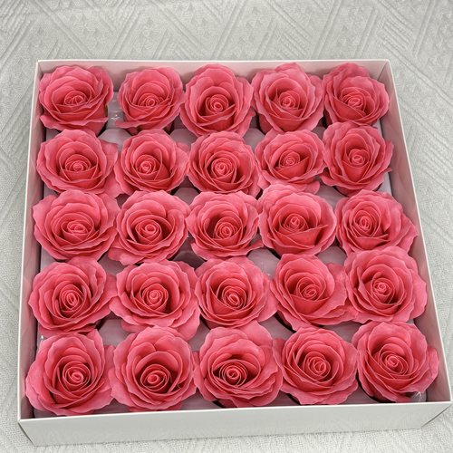 曼塔香皂玫瑰花头永生花礼品