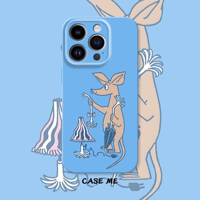 闲趣拾光姆明适用iphone16/15pro苹果17Promax华为NOVA13/OPPOReno12/Reno11/vivoS20/x200/X100/Y300手机壳