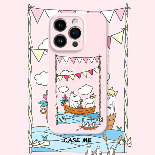 Moomin姆明歌妮适用iphone17/15pro苹果18Promax华为P70puraP80/P90/MATE70/NOVA16荣耀600/oppoReno16手机壳