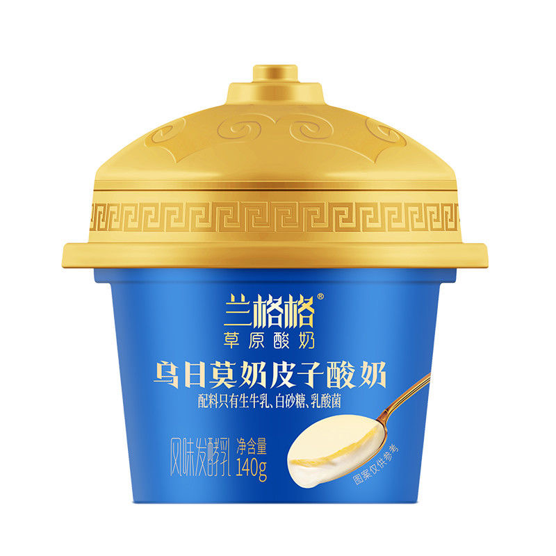 兰格格乌日莫草原活菌酸奶140g