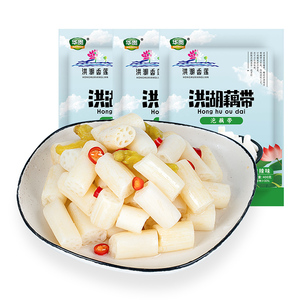 华贵洪湖香莲泡椒藕带湖北特产