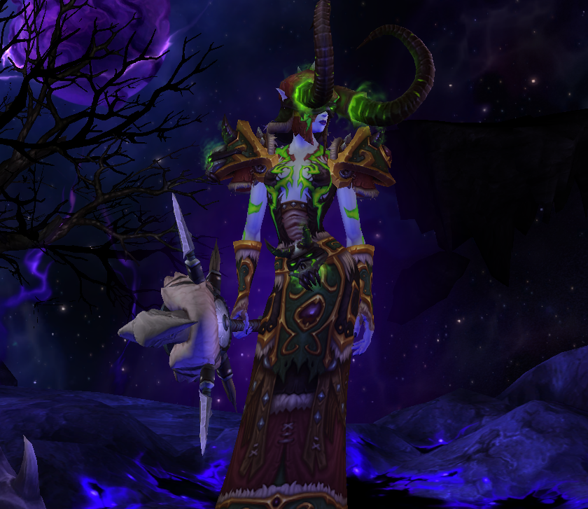 魔兽世界亚服衣橱账号绝版熊猫人套装术士+熊猫人猎人+开花弓