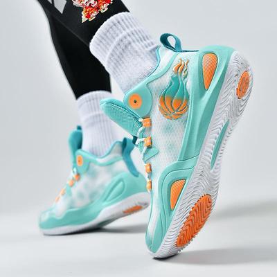 篮球鞋男青少年加绒实战耐磨透气防滑球鞋高帮防水儿童运动潮鞋女