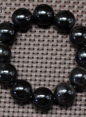 黑羊角原色高密黑色手串手链