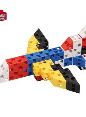 日本原装ARTEC 儿童积木玩具百变系列手提袋装54件 3岁以上