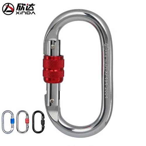 O型丝扣主锁攀岩登山扣