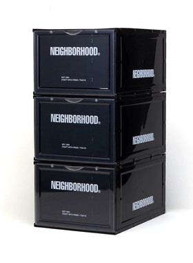 现货 NEIGHBORHOOD CI / P-SNEAKER STORAGE 塑料鞋盒收纳盒 21AW