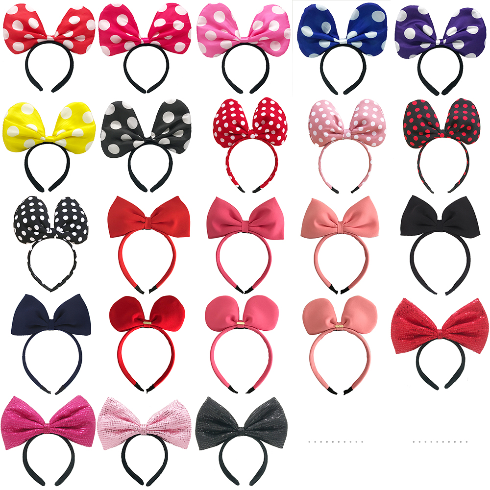 大蝴蝶结头饰迪士尼捆白雪公主