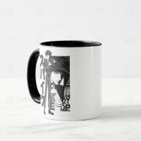 Cowboy Bebop mug, Spike co-branded water cup, home bounty hunter Cowboy Bebop merchandise thumbnail 2
