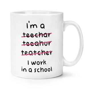 work school老师在学校工作办公室马克杯 teacher
