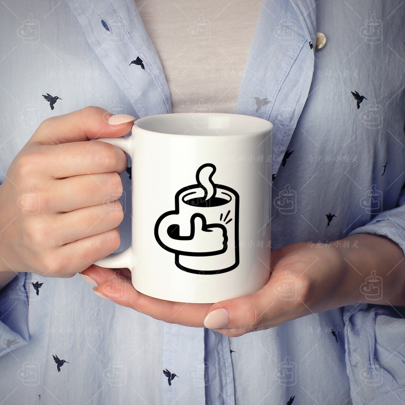 陶瓷可爱早餐马克杯礼物