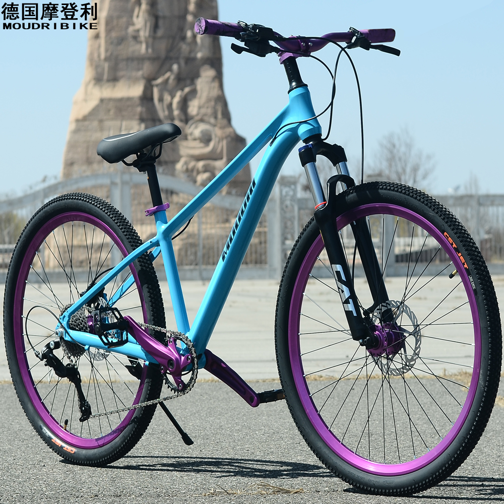 摩登利铝合金油压碟刹土坡车