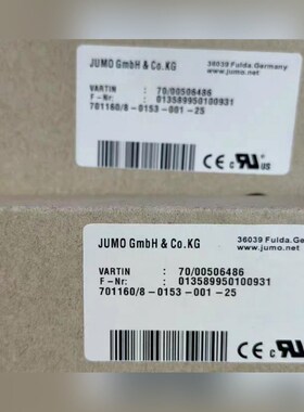 玖茂JUMO 温度调节控制器 7011608-0153-0 议价