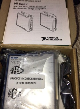 NI-9237模块配件都在未拆封需要的可以直接拍 议价