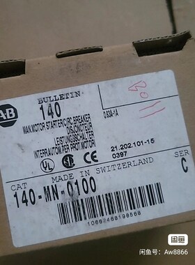 罗克韦尔140-MN-0100原装现货十件 议价