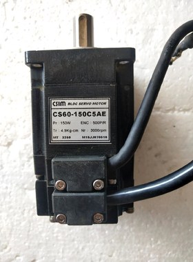 现货CSIM伺服电机CS60-150C5AE图片成色实拍 议价