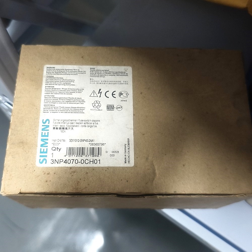 熔断器式隔离开关3NP4070-0CH01 议价