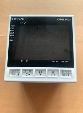 千野CHINO670温控表DB6702000B-10A成色 议价