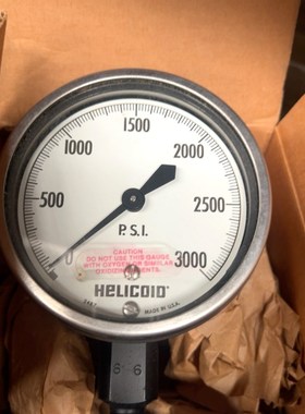 美国原装Helicoid压力表E3M1G5A00000 议价