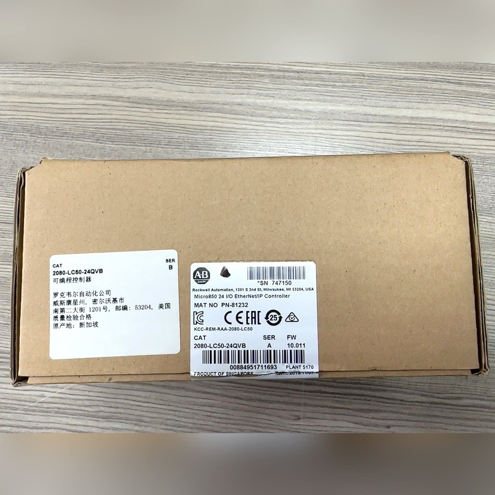 2080-LC50-24QVB 罗克韦尔 模块 已拆封 议价