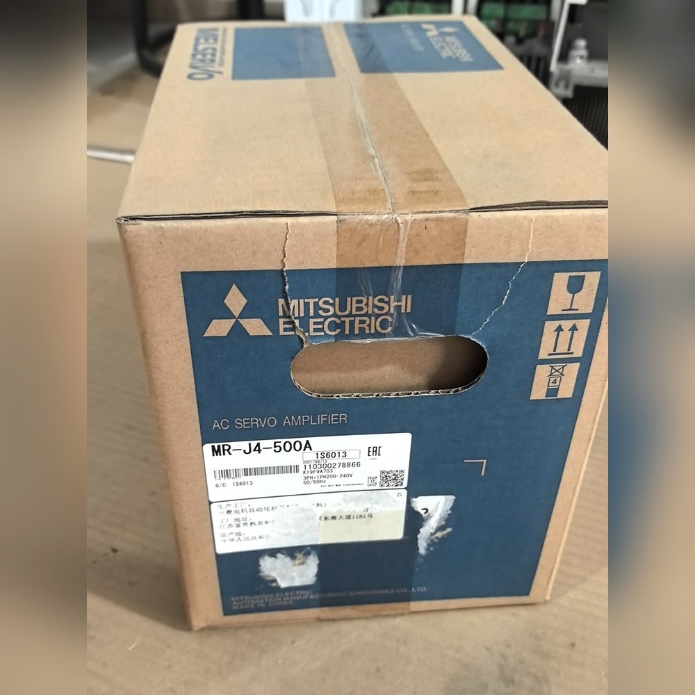 三菱伺服驱动 MR-J4-500A 一台需要的拍标价不包 议价