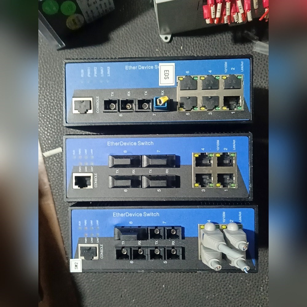 迈威工业交换机MIEN6208-4S-SC20 两台2S机子 议价