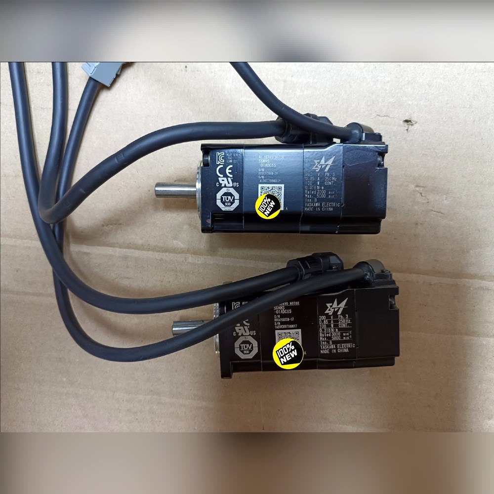 安川 SGMMS-01ADC6S 100W伺服电机 功能包好 议价