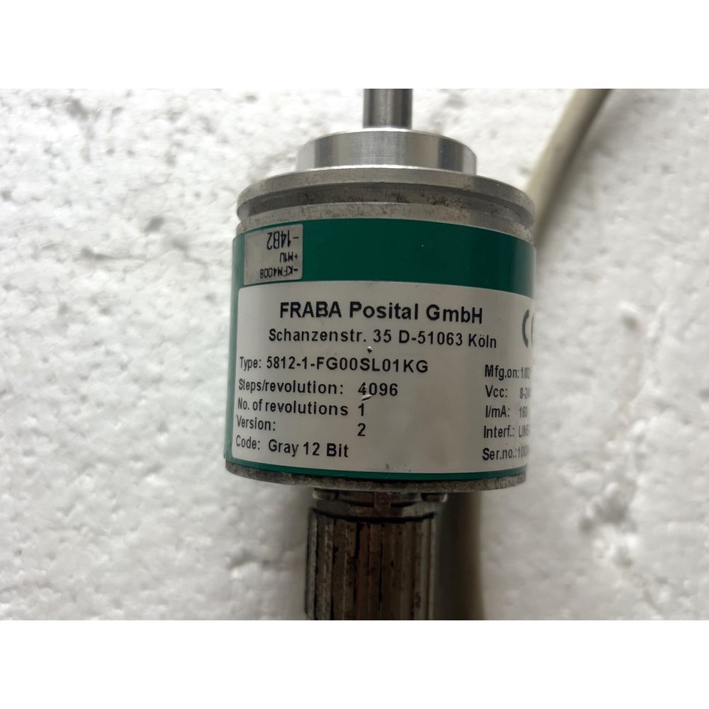 FRABA编码器 5812-1-FG00SL01KG正常 议价