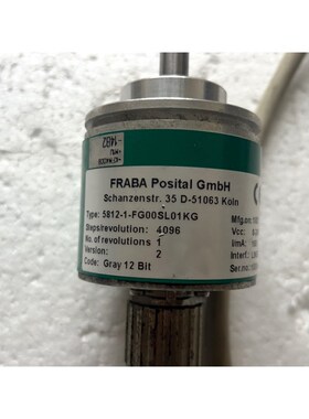 FRABA编码器 5812-1-FG00SL01KG正常 议价