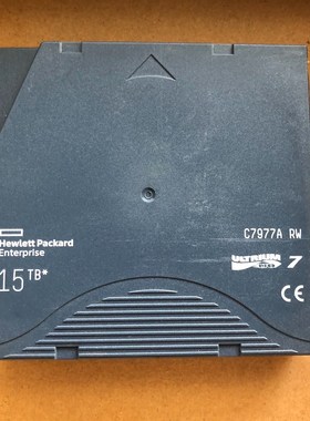 HP惠普C7977A RW原装LTO7磁带15TB容量 议价