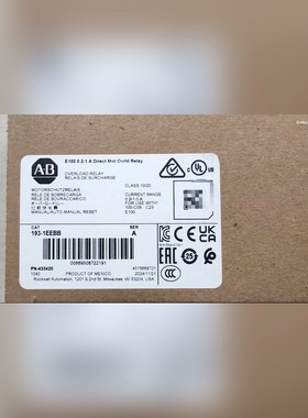 193-1EEBB 罗克韦尔AB 继电器 原装现货19 议价