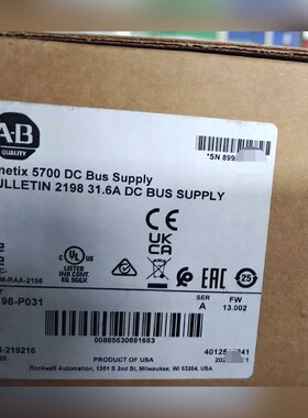 2198-P031#PLC 罗克韦尔伺服驱动标价 议价