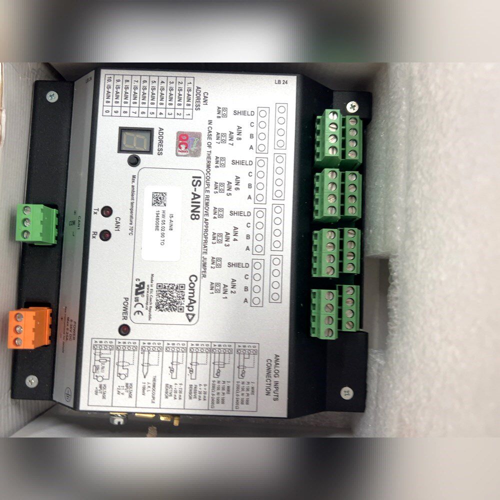 议价出捷克原装ComAp科迈IS-AIN8模拟量输入扩展模块 议价