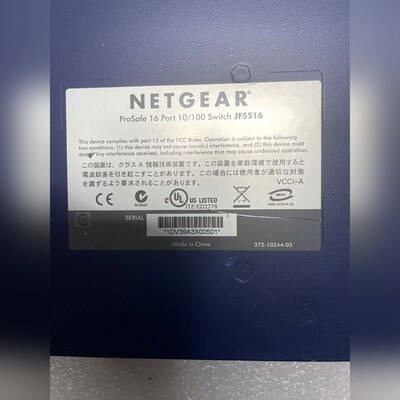 NETGEAR ProSafe 16 Port 10100 议价