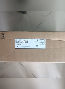 原装A6 MSMF302L1H6M 3KW带刹车伺服 议价