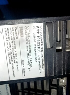 VLT2900丹佛斯VLT2907PT4B20STR0DB 议价