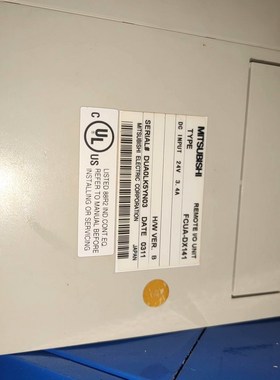 FCUA-DX141三菱远程io模块RX341A RX3 议价