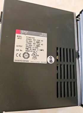 伺服驱动器PY2A015A2成色几乎!这款驱动 议价