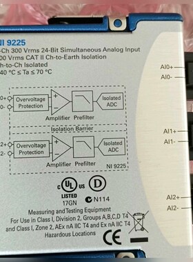 美国 NI9225 NI9227现货几个需要的朋友联系! 议价