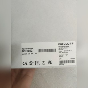 BNI0092 Z040 BNI 507 议价 PBT 巴鲁夫