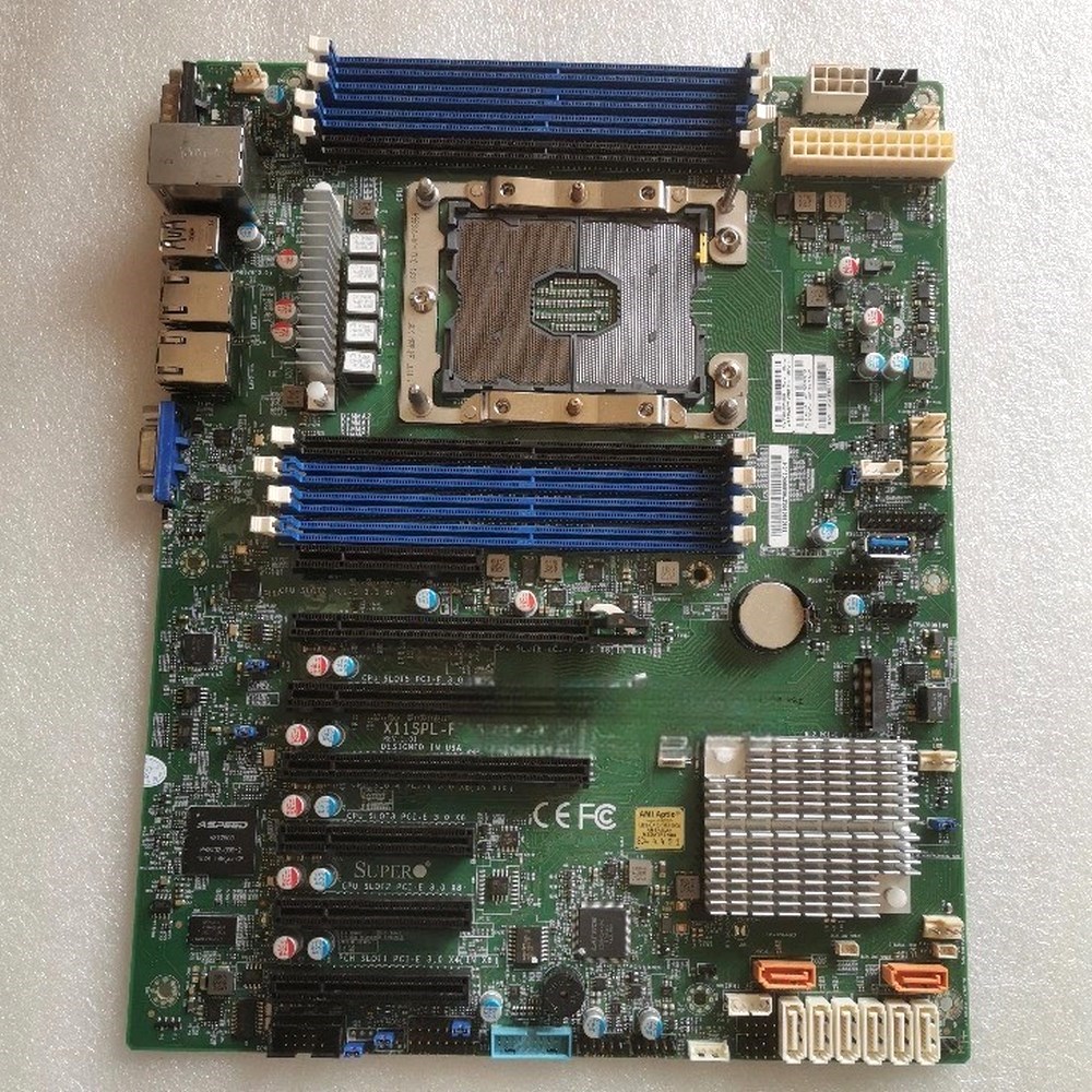 超微X11SPL-F 单路服务器主板 LGA3647 C62 议价