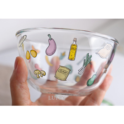 luffy鱼盘高硼硅玻璃椭圆形