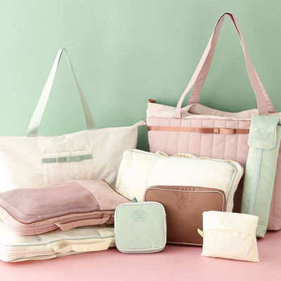 日本francfranc新款小清新旅行收纳袋卷发棒收纳洗漱收纳