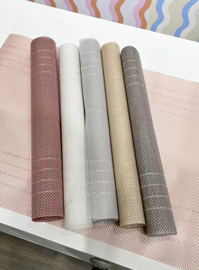 日本francfranc素雅西餐垫隔热垫餐桌装饰垫