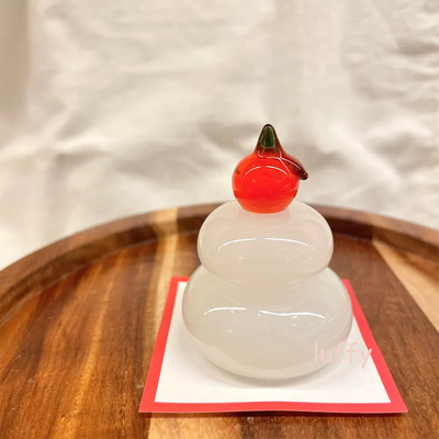 日本afternoontea日本手作玻璃小镜饼